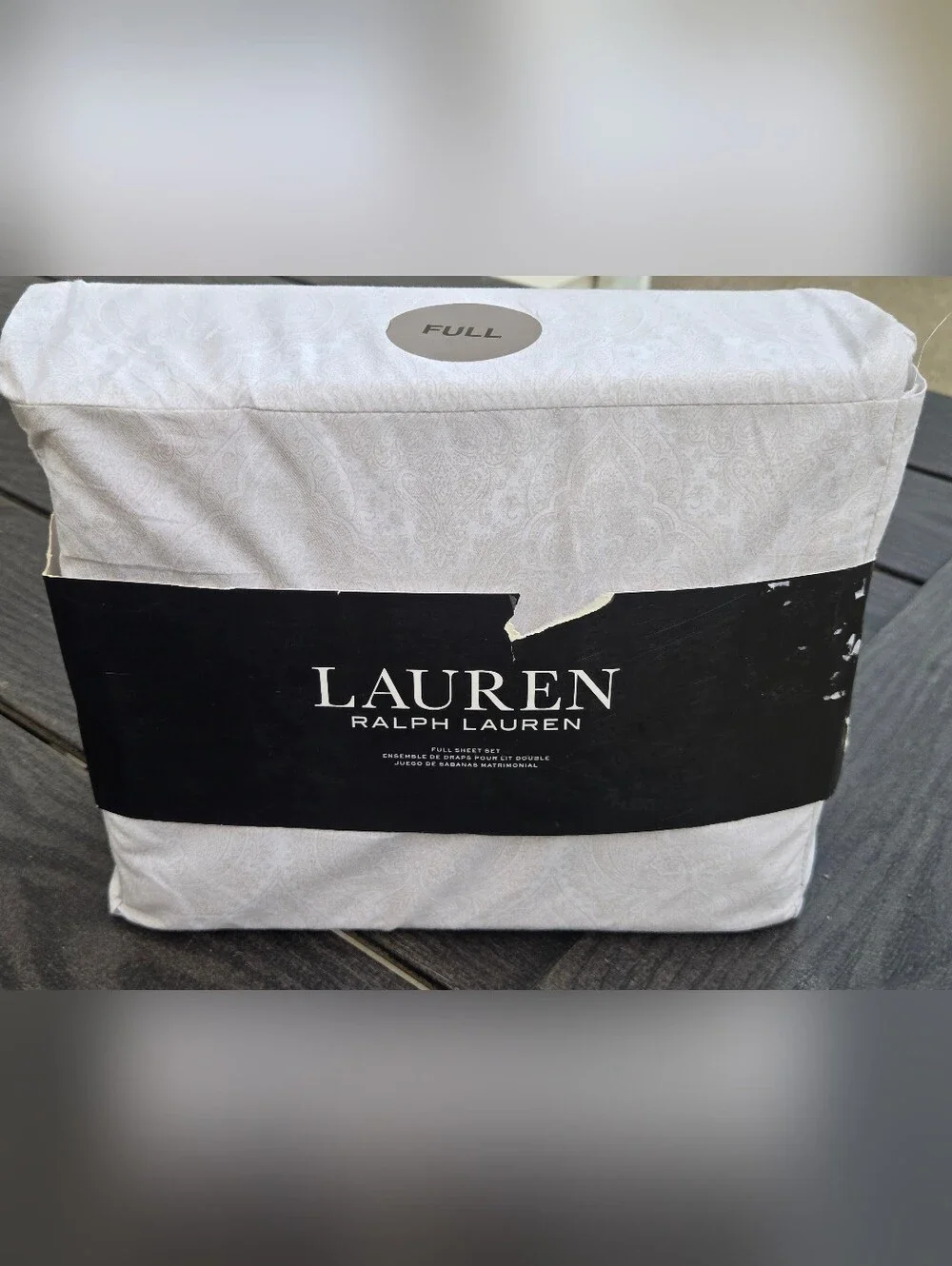 Lauren Ralph Lauren Full Sheet Set Paisley